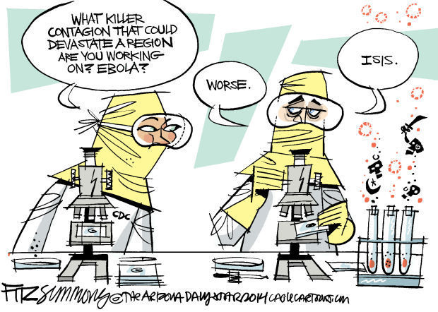 Daily Fitz Cartoon: Plague